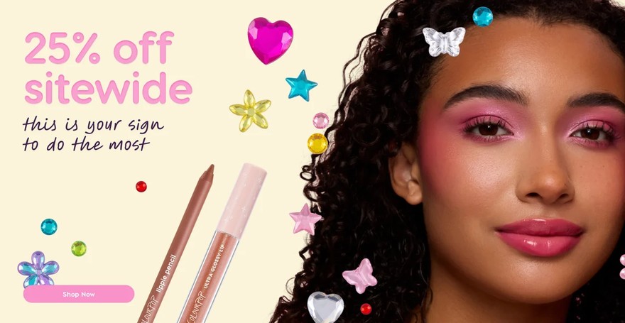 25% off sitewide at Colourpop + free gifts
25% off sitewide at Colourpop + free gifts