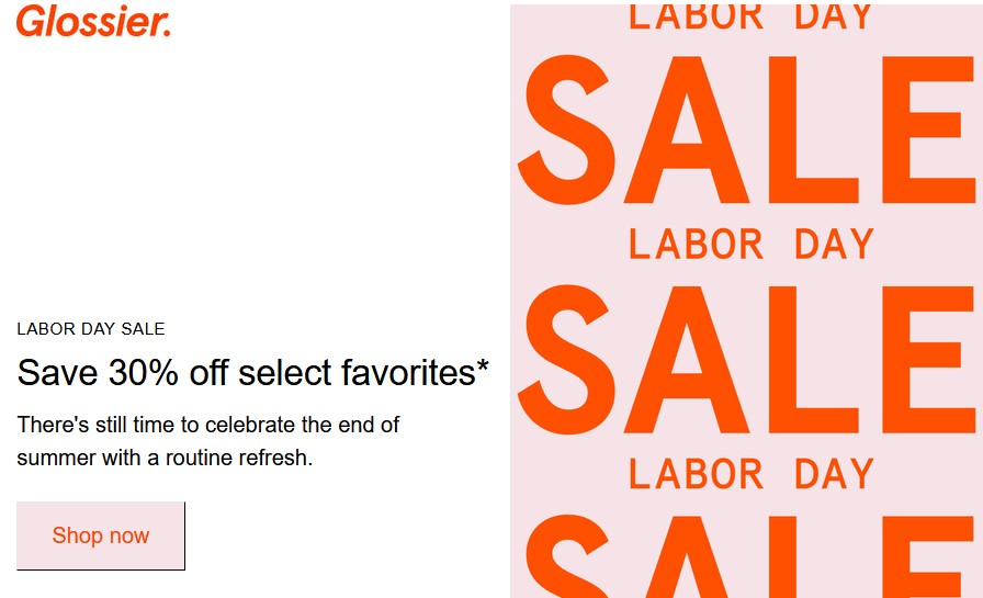 30% off sitewide at Glossier 30% off sitewide at Glossier