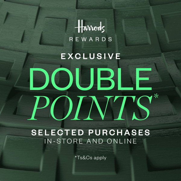 Double Points at Harrods Double Points at Harrods