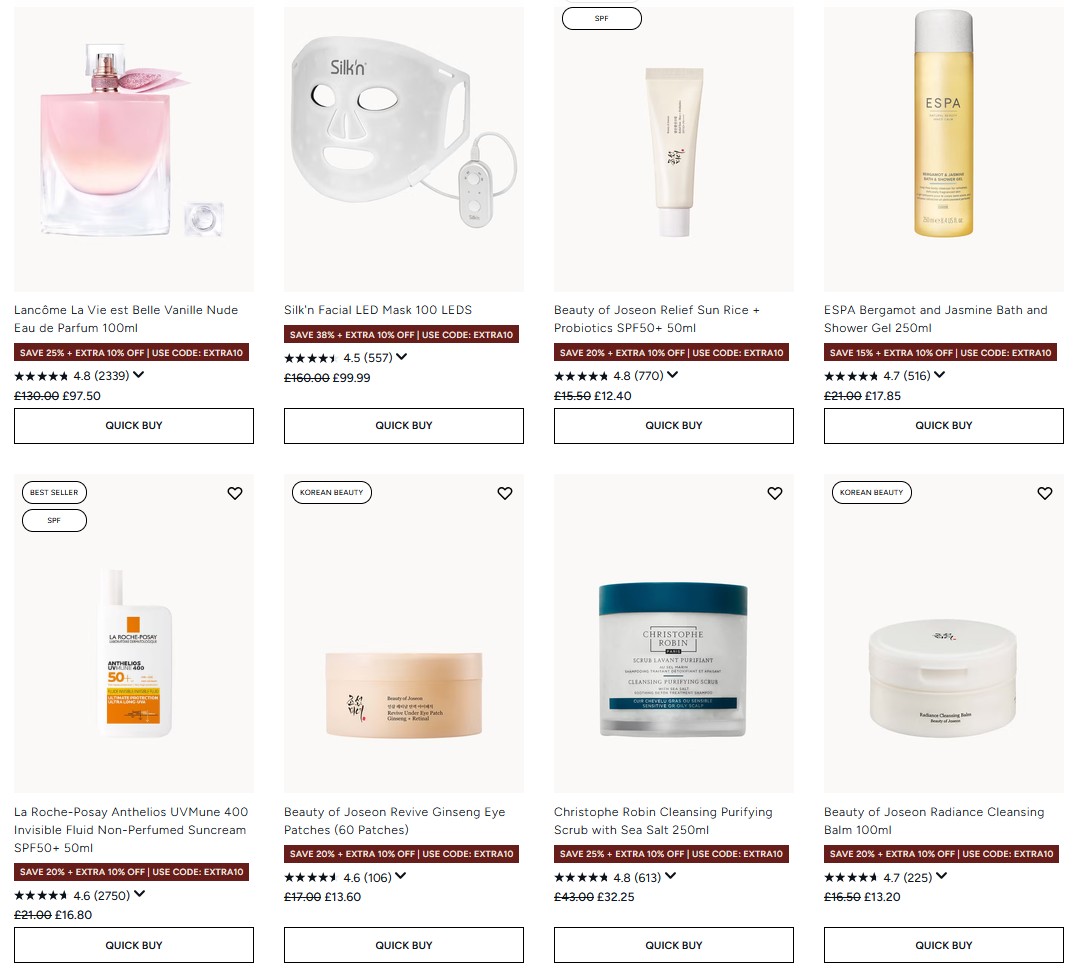 Up to 25% off selected at Lookfantastic Up to 25% off selected at Lookfantastic