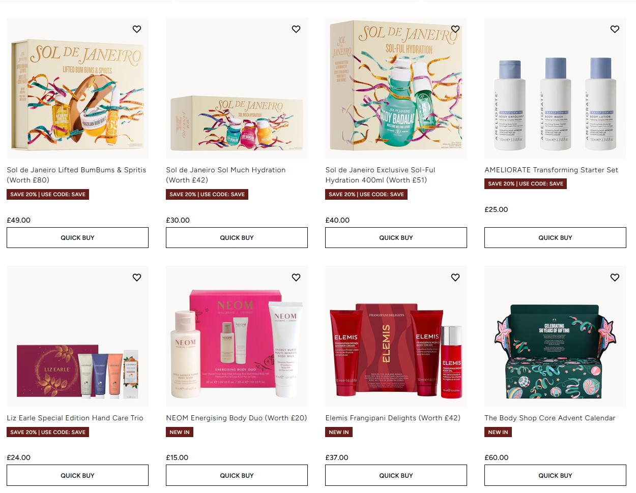 25% off selected Skincare, including Holiday Sets, at Lookfantastic 25% off selected Skincare, including Holiday Sets, at Lookfantastic