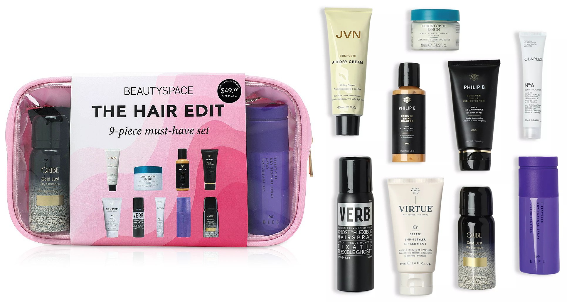 BEAUTYSPACE x Bloomingdale’s The Hair Edit Holiday Gift Set 2026 BEAUTYSPACE x Bloomingdale’s The Hair Edit Holiday Gift Set 2026