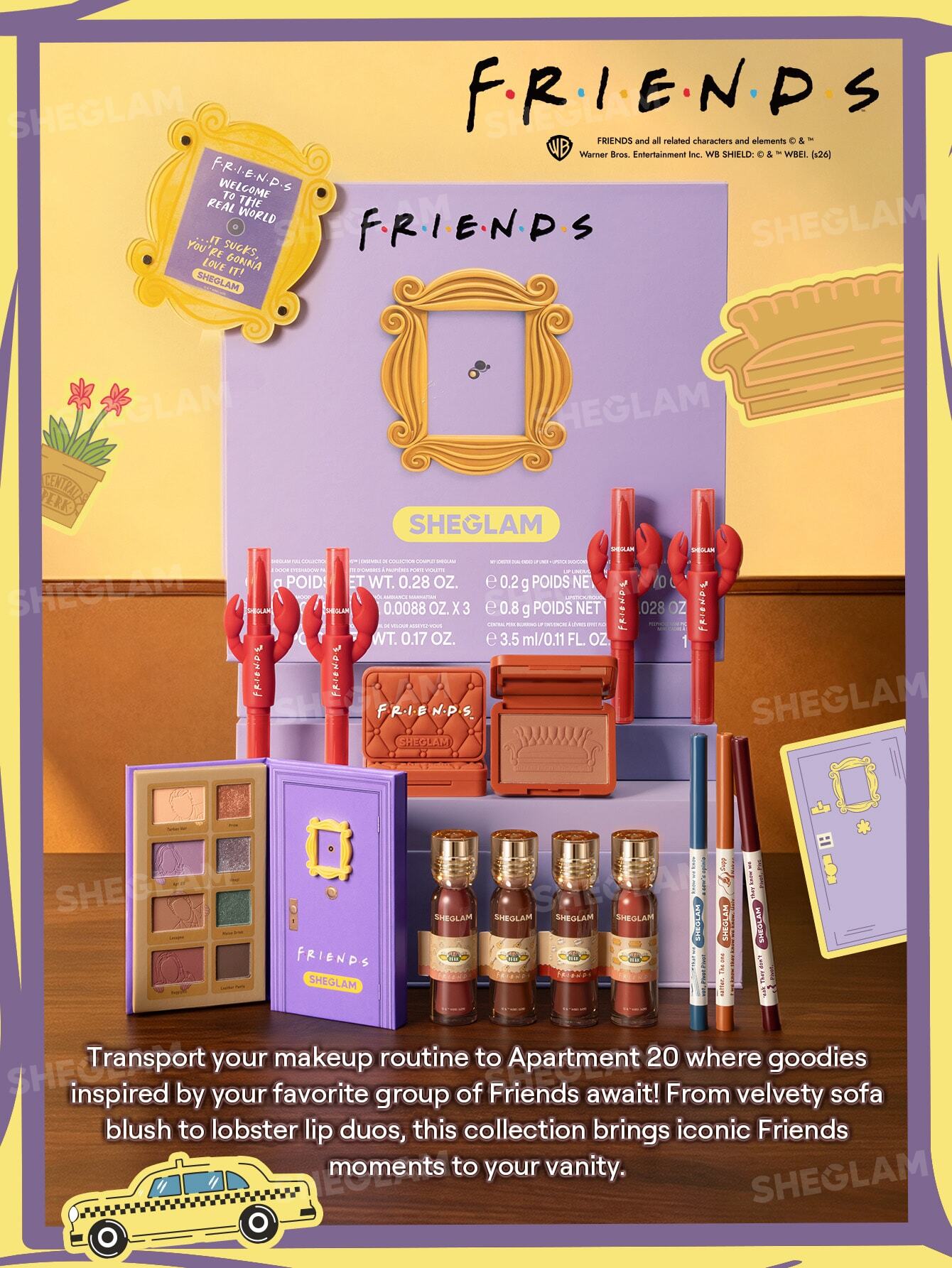 Friends x Sheglam Collection Friends x Sheglam Collection