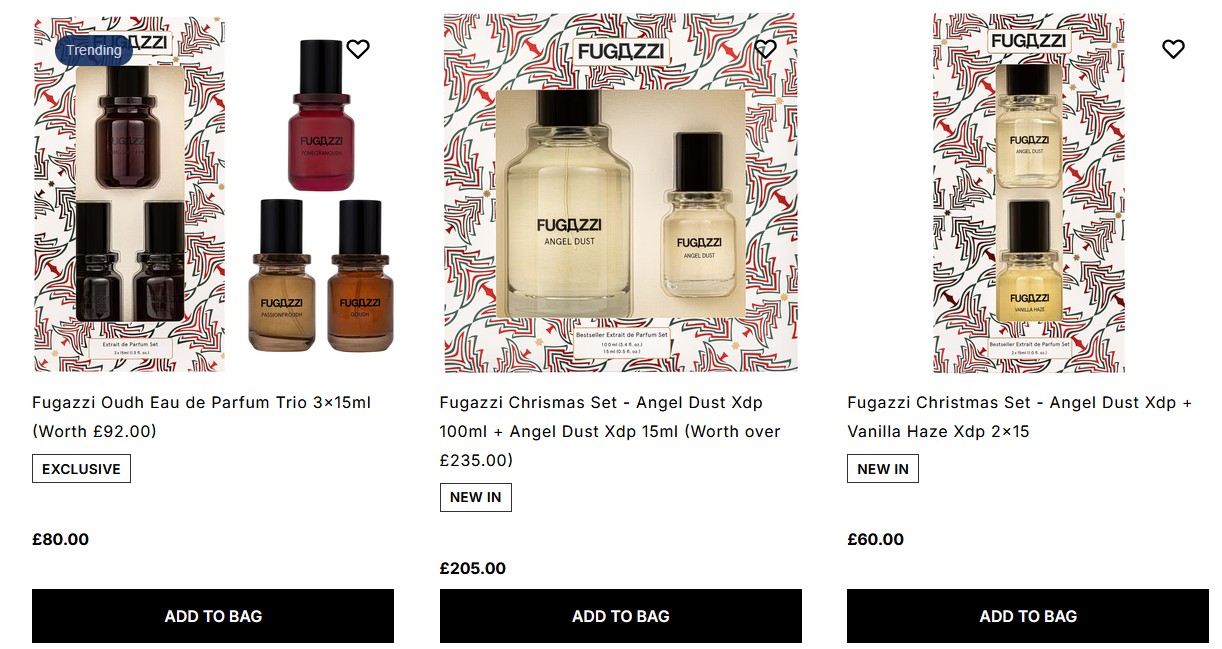 Fugazzi Holiday Gift Sets Fugazzi Holiday Gift Sets