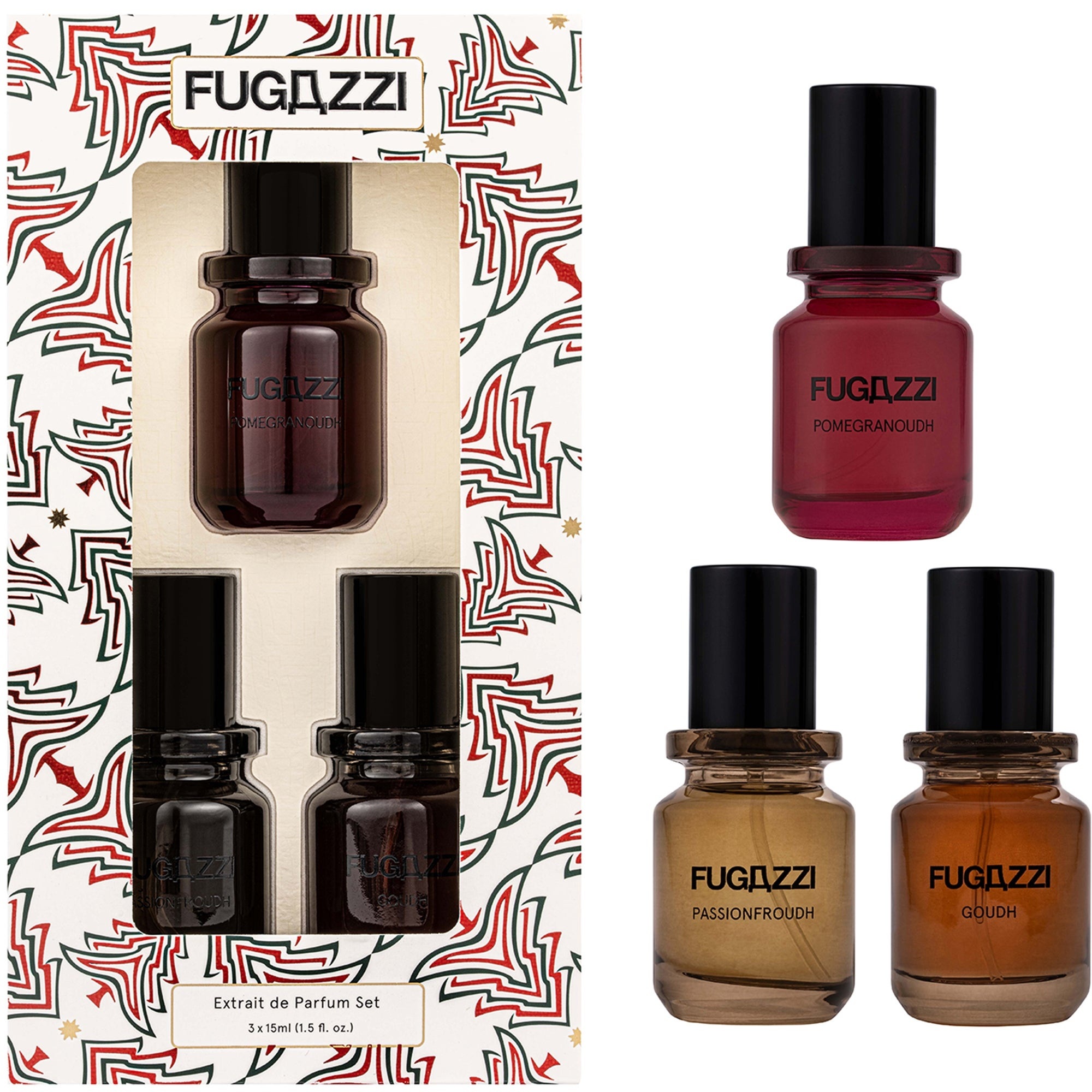 Fugazzi Oudh Eau de Parfum Trio Fugazzi Oudh Eau de Parfum Trio