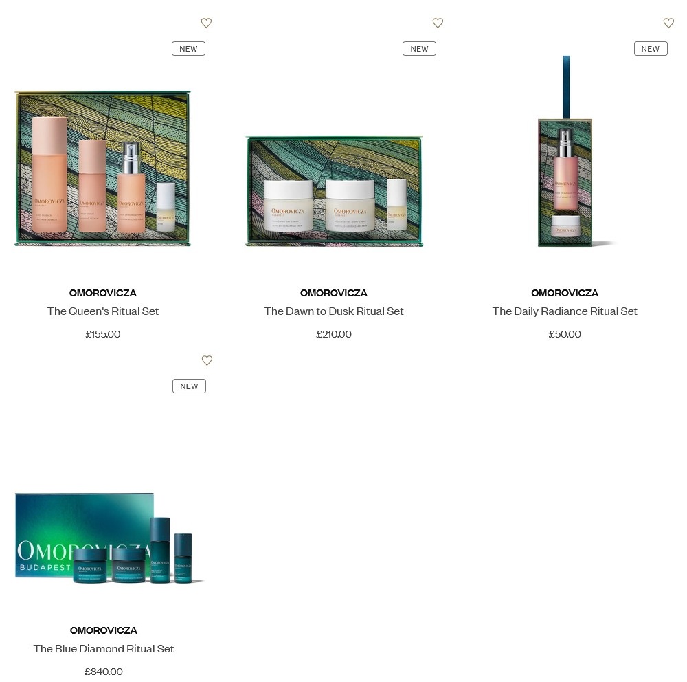 Omorovicza Holiday Gift Sets Omorovicza Holiday Gift Sets