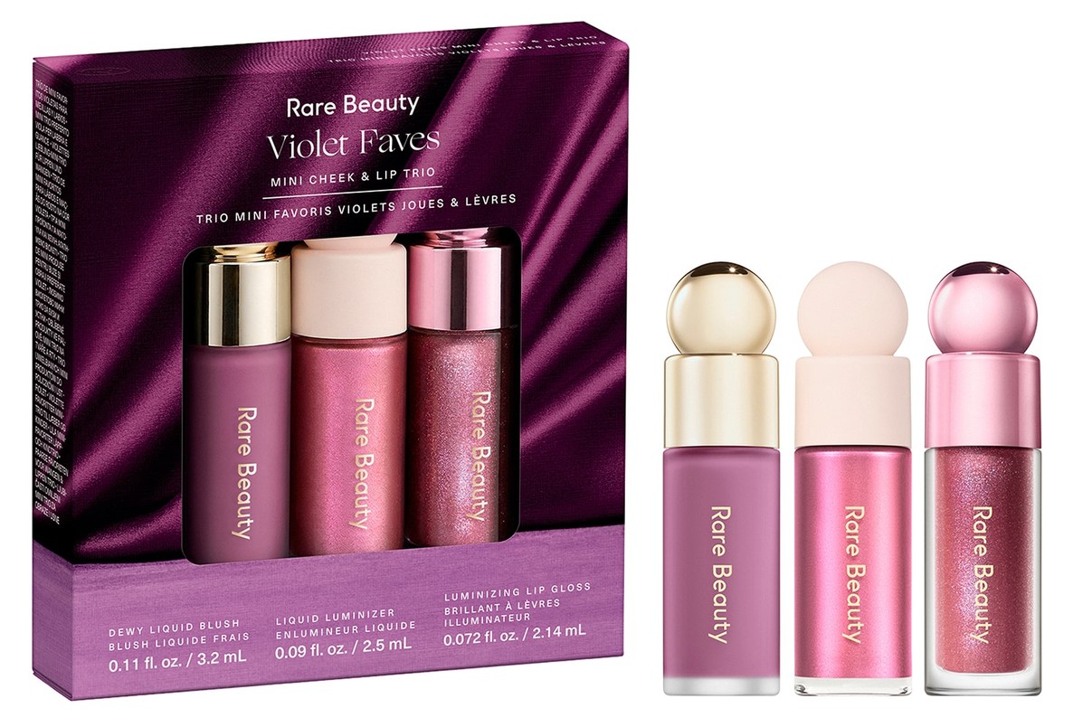 Rare Beauty Violet Faves Lip & Cheek Trio Rare Beauty Violet Faves Lip & Cheek Trio
