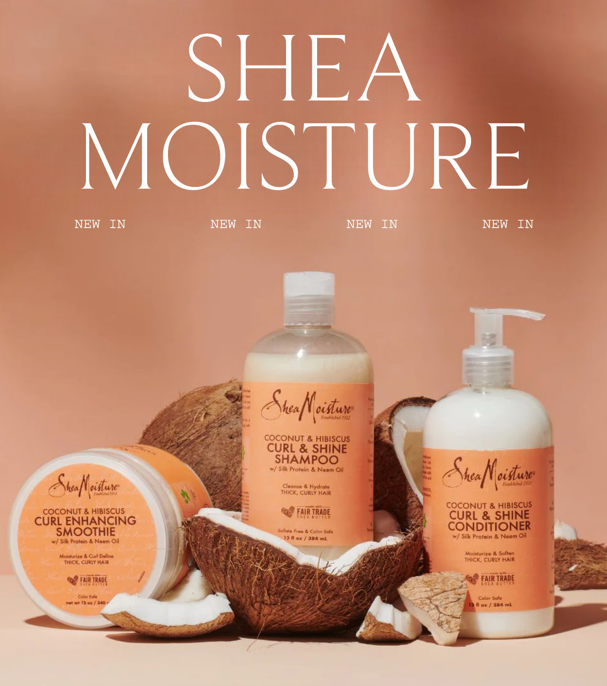 Shea Moisture has landed at Lookfantastic Shea Moisture has landed at Lookfantastic