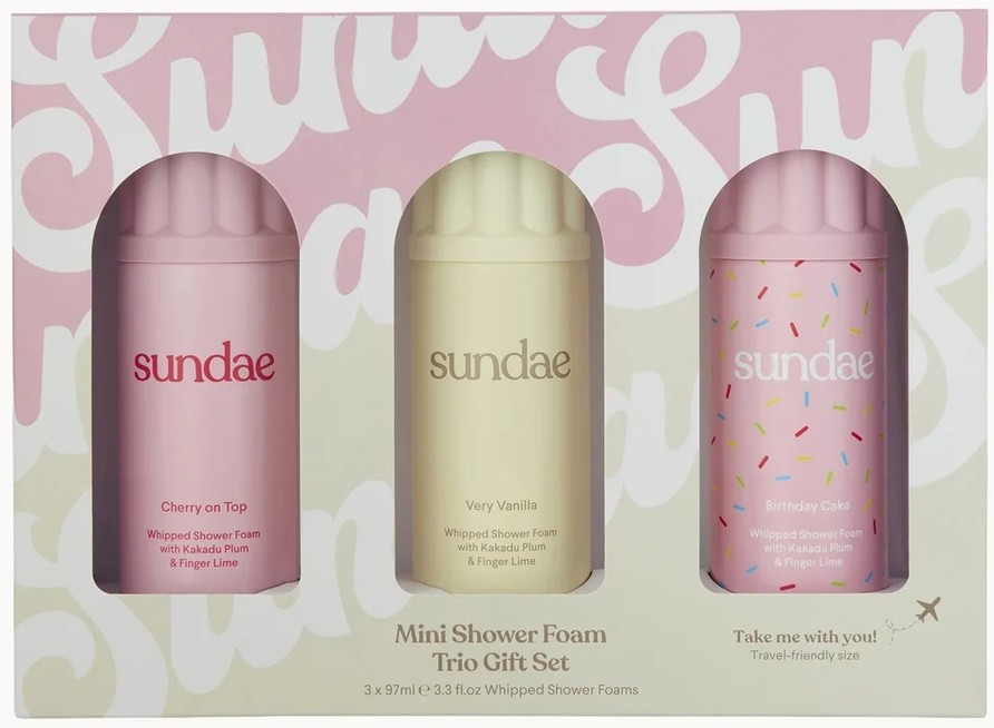 Sundae Shower Foam Minis Travel Trio Gift Set Sundae Shower Foam Minis Travel Trio Gift Set