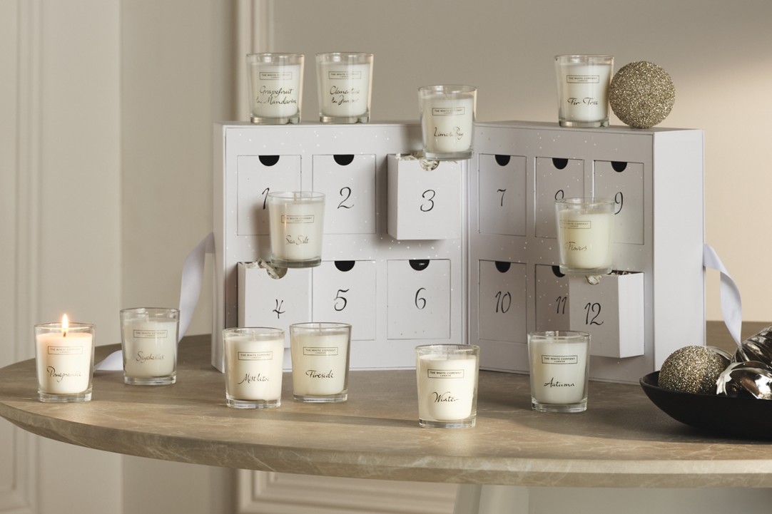The White Company 12 Days of Fragrance Votive Candle Collection 2026 The White Company 12 Days of Fragrance Votive Candle Collection 2026