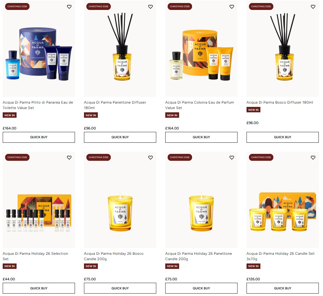 Acqua Di Parma Holiday Collection Acqua Di Parma Holiday Collection