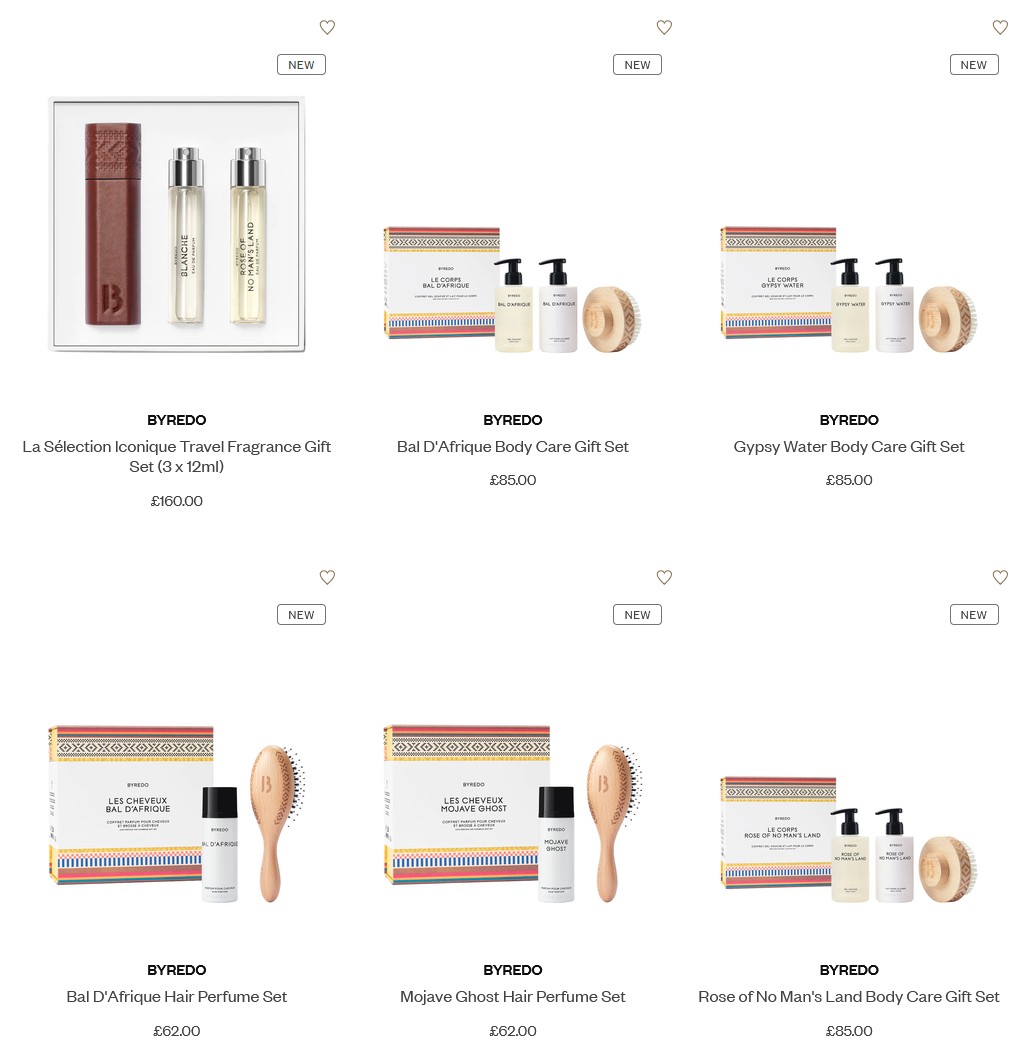 Byredo Holiday Gift Sets Byredo Holiday Gift Sets