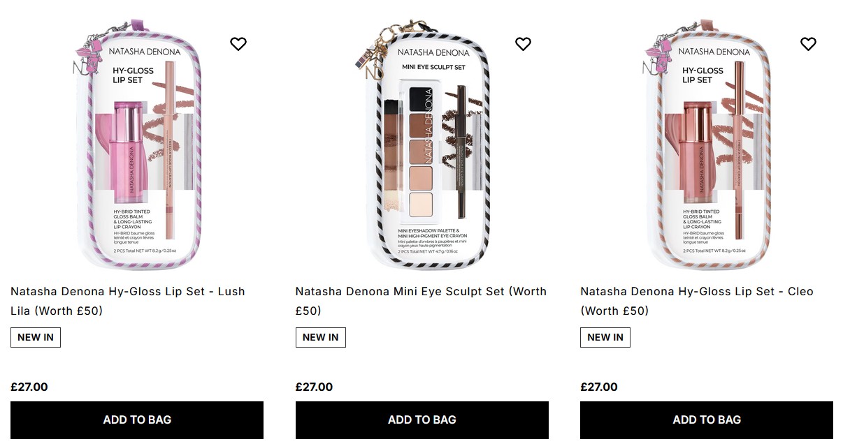 Natasha Denona Holiday Gift Sets at Cult Beauty Natasha Denona Holiday Gift Sets at Cult Beauty