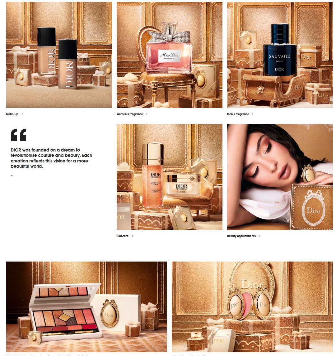 DIOR Holiday Collection DIOR Holiday Collection