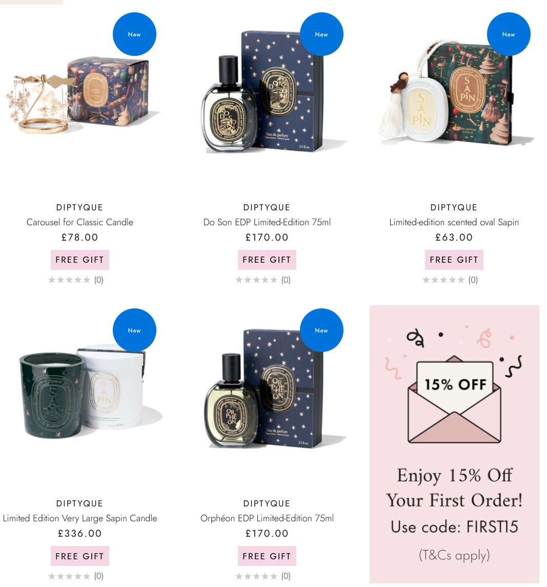 Diptyque Holiday Collection Diptyque Holiday Collection