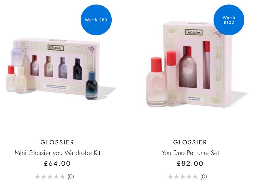 Glossier Holiday Gift Sets Glossier Holiday Gift Sets