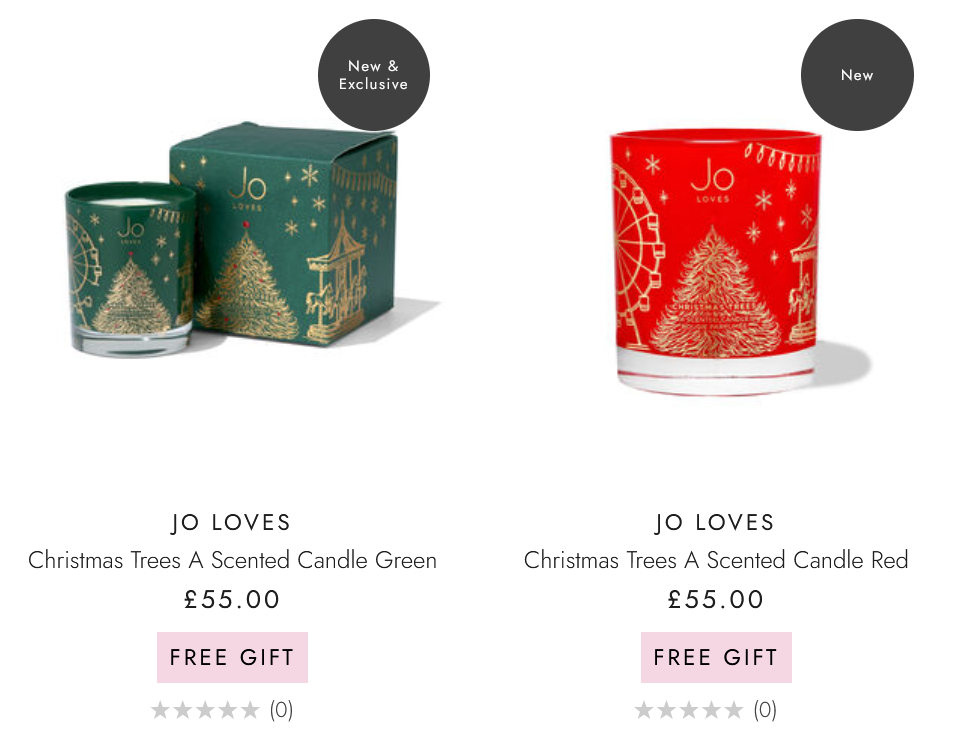 Jo Loves Christmas Candles at Space NK Jo Loves Christmas Candles at Space NK