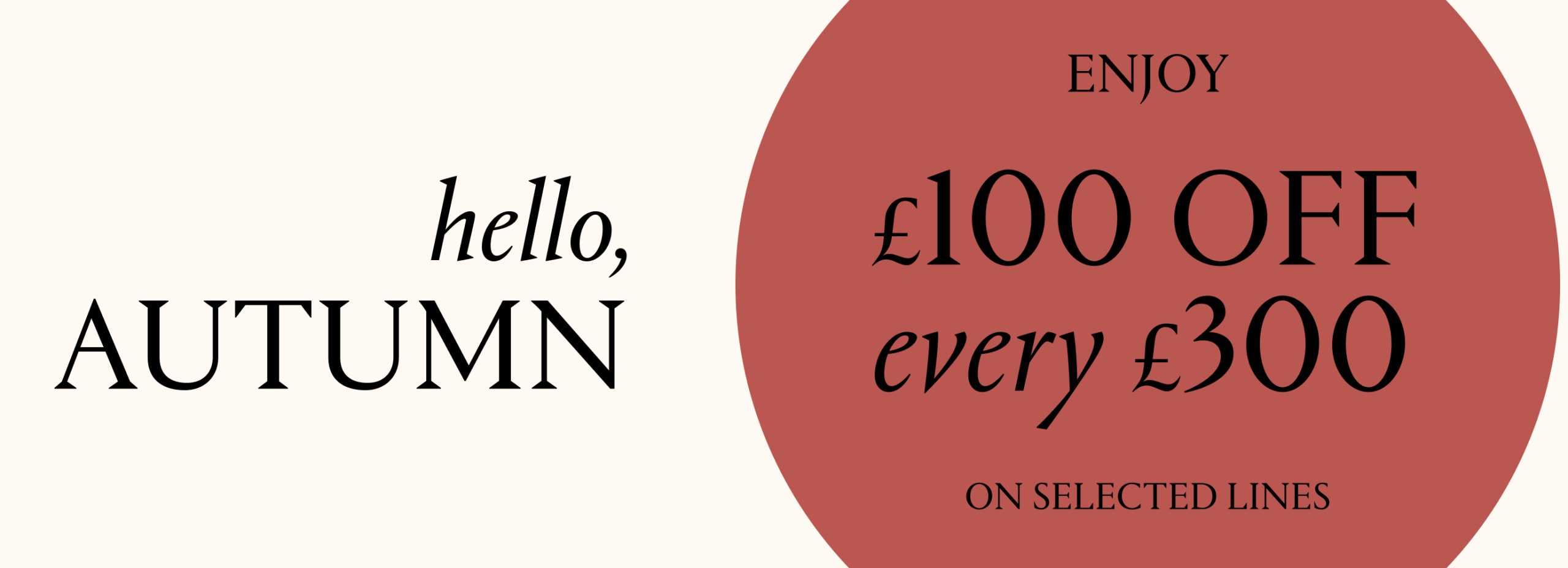 £100 off every £300 spent at Liberty £100 off every £300 spent at Liberty