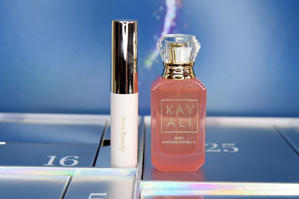 Kayali Eden Sparkling Lychee Eau de Parfum & Rare Beauty Brow Harmony Flexible Lifting Eyebrow Gel Kayali Eden Sparkling Lychee Eau de Parfum & Rare Beauty Brow Harmony Flexible Lifting Eyebrow Gel
