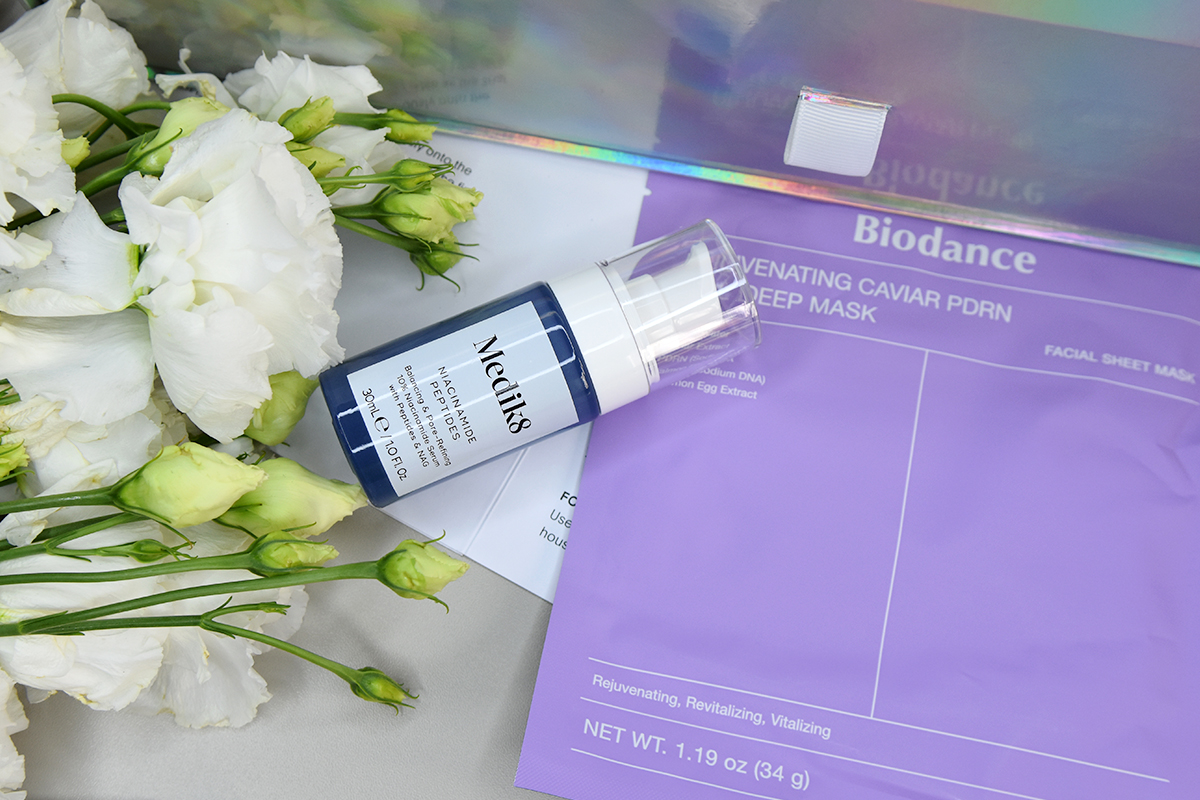 Biodance Rejuvenating Caviar PDRN Real Deep Mask & Medik8 Niacinamide Peptides Biodance Rejuvenating Caviar PDRN Real Deep Mask & Medik8 Niacinamide Peptides