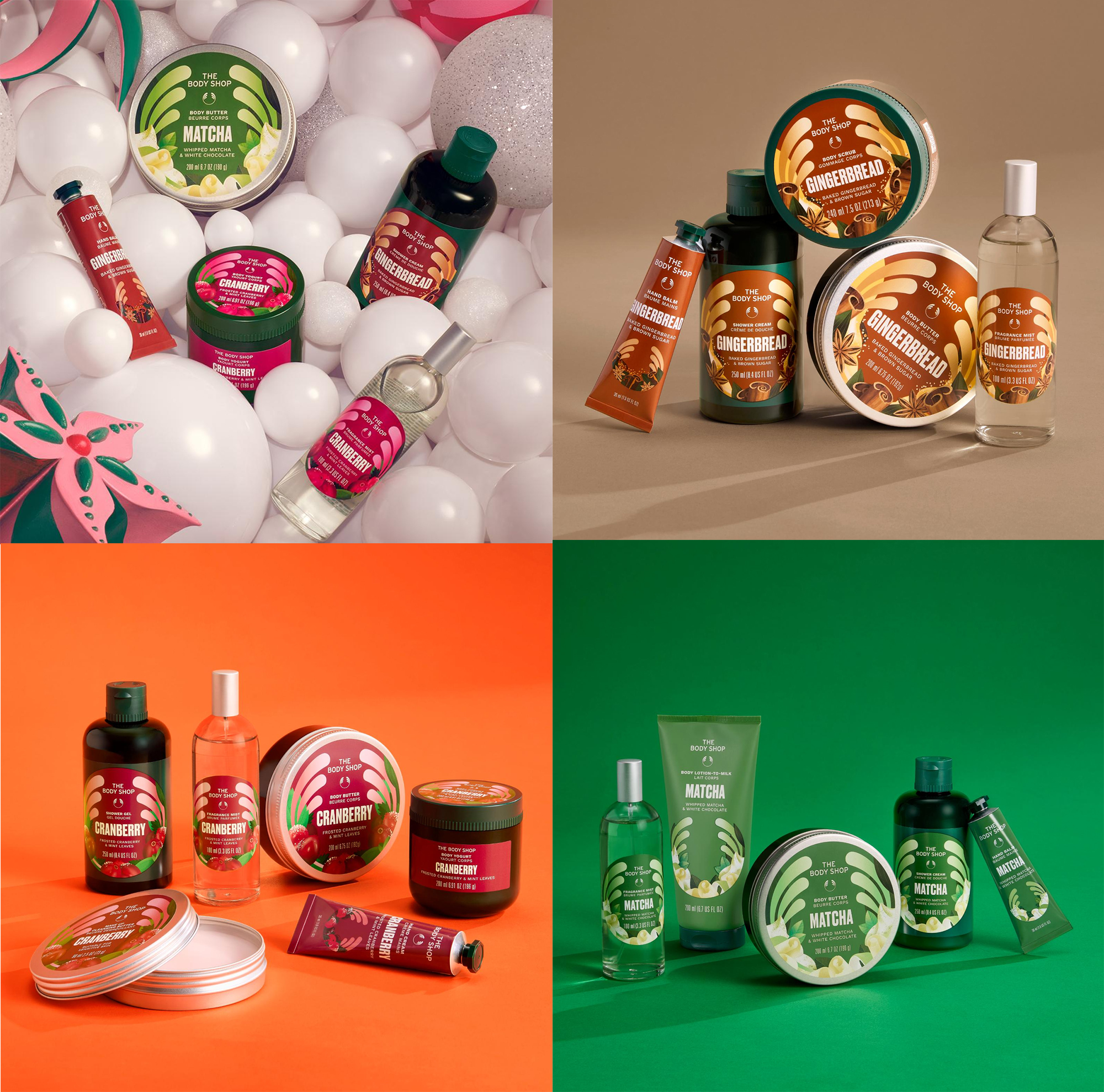 The Body Shop Limited Edition Holiday Collection The Body Shop Limited Edition Holiday Collection