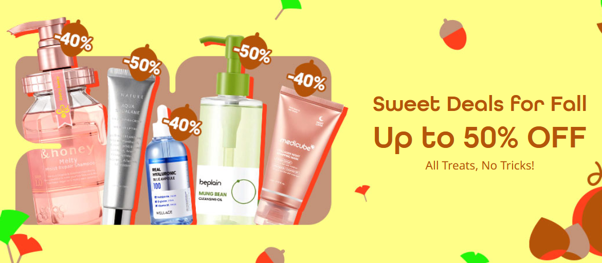 Up to 50% off Sale at Yesstyle Up to 50% off Sale at Yesstyle